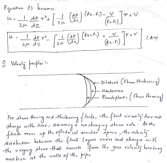 Eauahen bwmu etomu (2-R.)V (R.-R.). ). (ap 2 n 2A dz (f-Fi) R-.) I(dp LAvy 2/A 2Jn dz (shear Phickenirg Dilatent Newtonian Pr