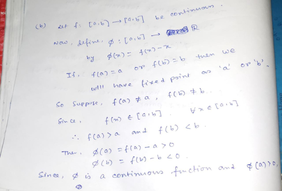 aufins So Suppose, fca) a 》 Sin Ce mo f chon am a φ(A) >0,