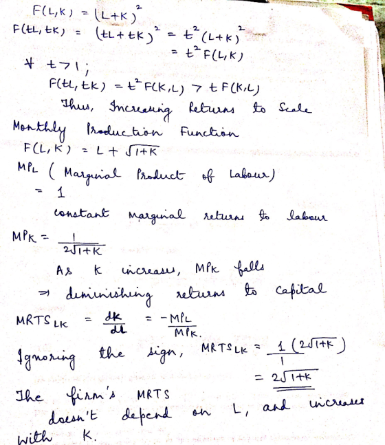 FIL,K 2. (L+K) F(tL, EK 2 (L+K) t F(L,K) * 七フ; F(tL, tk) tFCK,L) 7 t F (K,L) h, ncuig ketuns to Menthly talue ain FCL, K L+ i