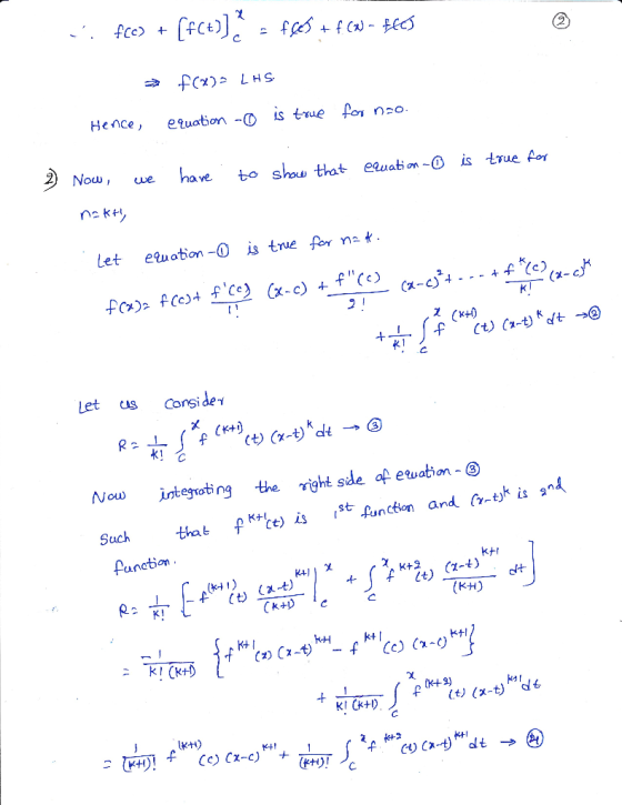 Hence, etuotion - is tweo no. 2) Nou, ue have to slow that eaab on-Ois truefor Let etuotion- is true for nat 2! Z (KH) .C Let