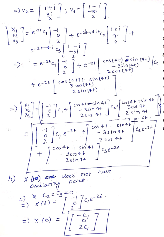 2 2 2 2. 一3sin(H) 3 cos L4 t) 2 sin (4t) cos4sin 44 2 2 cos 4 Cos 4t - Sin4 -H o C) - 3 sin 4C2e- Csc-2 2sjn 4f X e) doe nor