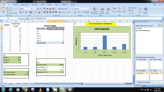 82 MIcrosoft Excel PrvotTable Tools Home Insert Page Layout Formulas Data Review View Options Design E AutoSum Cut = = = A A
