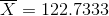 X122.7333
