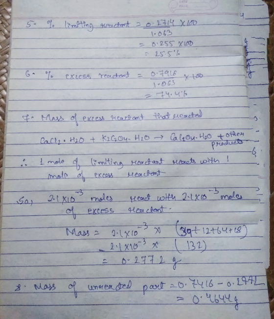 PAGE 1063 0.255 XOD exiess Yeatont O63 Mas of that ueacte exress 9earg omt Cal Oy. Hio t otley Produats Cacly H20 t k2904 H20