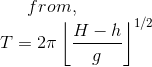 from H h1/2 Н- T = 2T g