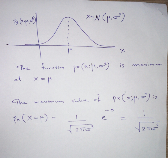 mmaximum fanetion is The at Value Ghe maximum PM(X=)= 2 2 TTG 2TTG