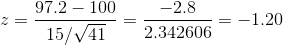 97.2 100 -2.8 -1.20 15/V41 2.342606