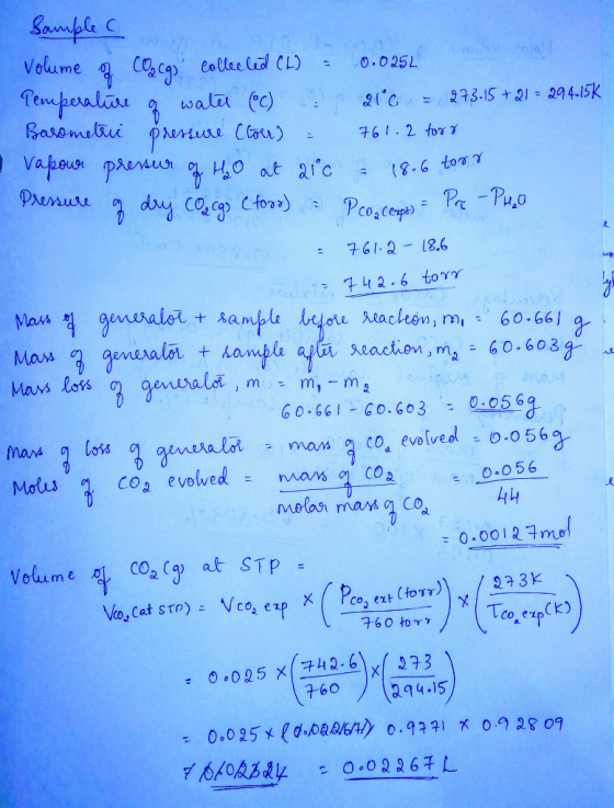 Cao qevutaalau levah 3 walitec) &(c =273.is tal: 294-15K : 8.6 tor γ 612 18.6 do Mars lots G 0 661 GO.Go3 0.05G8 man co, e