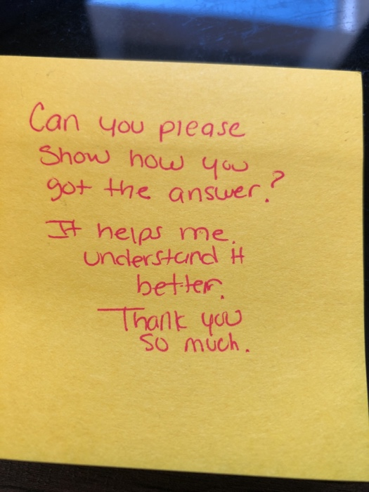 Can you piea se Show how 4a 2 got the answer t heips me. understand H better Thank you SO much