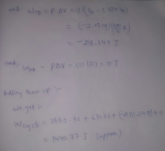 and wep PAV =(VA-314 VA) -2111.249 T ard PAV=CW (0) OJ WPA Aading them up we get 23 B0.96t69.06+ 111-249)+o Wey cle =1440.47-