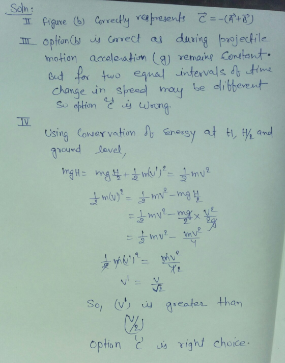 Son motion accele atim (a) remaing Conttent change in speel may be dlibeveat Using Cover vation Gnsy at t, an e ebbev IV ound
