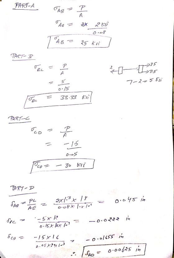 PART-A AB 535 C D 5 In AD