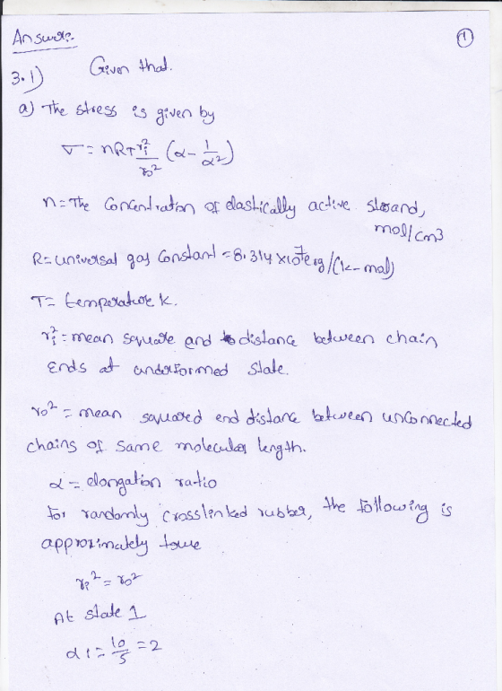 ไข่- men syus arsln twen chain Yo mean SN oed end dislande blwenus Connected chains Same molecula ngth At slale 1