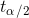 ta/2