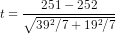 251 252 /392/7192/ 7