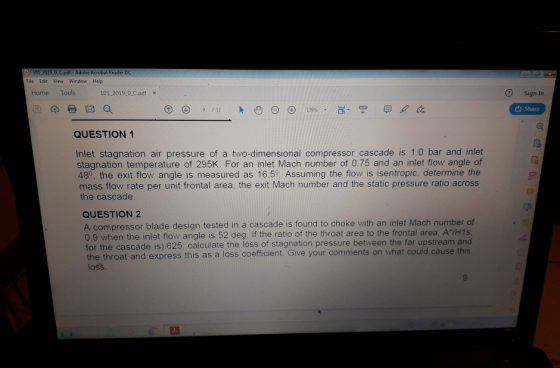 D101 2019 0 C.pdi- Adobe Acrobat Reader DC) File Edit View Window Help Home Tools 101 2019 0 Cpdf Sign In Share 139% 9 12 QUE