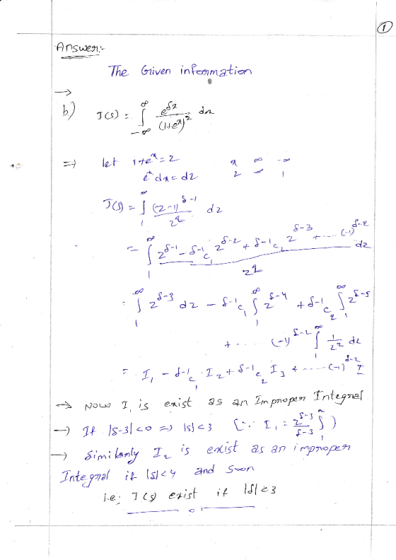 Ansuen The Give fematien 2 C. 2. S-3 ntemal Isj andon