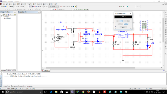 Eh bie Edit Wew Place MCU mulate Iranster 10015 Reports Ω0tions岦indow Help ll ■ S Interactive Design Toolbox | Description Bo