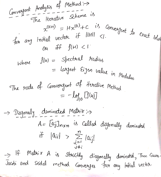 Com vestort Aralyts af Pickhed The terative Scheme is uxt Eijn valuz in adabas → Dia only dominated-plater> Jacbi ond Sedai m