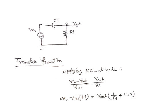 Yout TrdnslrPmtim applgin kCLak node Yout Vin-Yout RI C13) RI or VinCI) Vout (