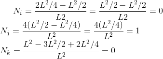 212/4 L2/2 L/2- L2/2 Ni 0 L2 4(L2/2 L2/4) L2 4(L2/4) Ni 1 L2 L2 3L2/2 2L2/4 L2 - 0 12
