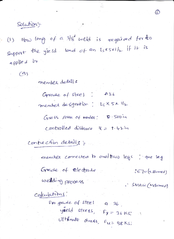 TY Suppor the, yield and ot an Is x 5xih- if applie d b is Ca) membes detal s 2 Grscae of steej Conhe cbn detailg Gade of ele