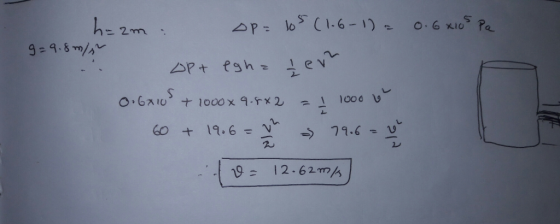 100. 0,&mo t looo x 9.rx2- = 12.62m