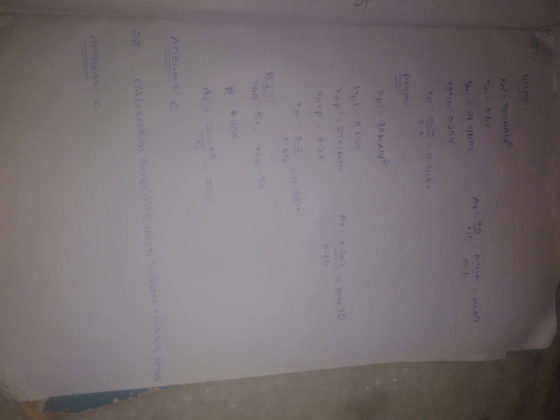 NMOS Ay No vin O.69 VOvin= 025く PMOS Kp= 90MAI 1Ypl: 06ら Av6.30 0412 65 es OcoRs Answe C Diffesentin ap it coent onissc lood