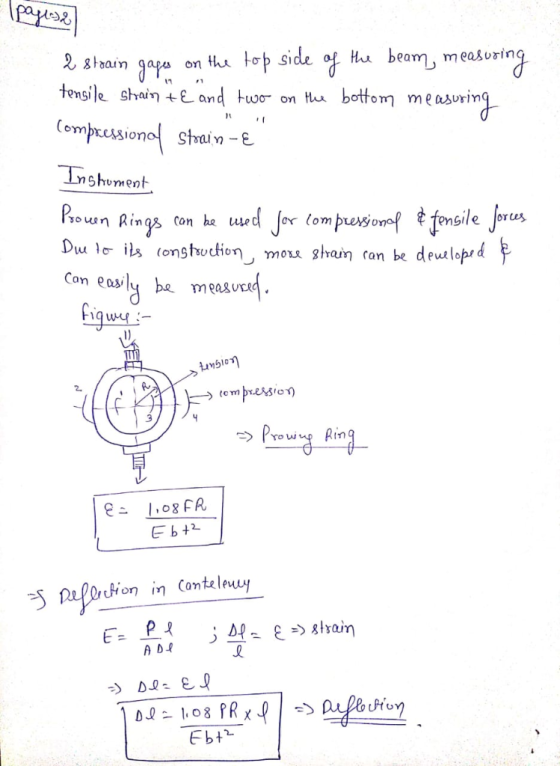 見1ha aapu on tha top side of Ha, b 1emsile shain and two on Hu botomeasurin he bea m, measusing ,י 1t nshoment Gile jors u l