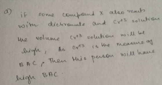 ih some conpand x alao reauh wim duchronate and Crt solutian ne volume Crt3 souhian oil at meaaune o As ert3 7 13 ACThen this