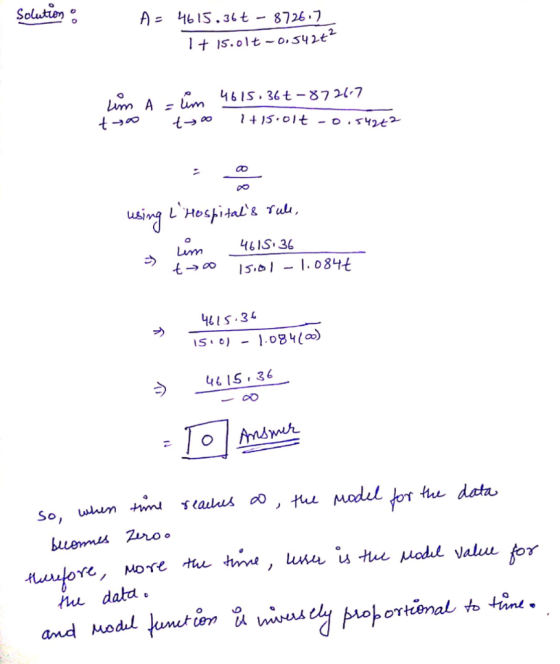 Solutuen » l + IS.olt o,342t using L Hospital &イu LS3 4c15·36 う hu datd.