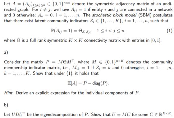Let A-(Aij)i iJSn є {0,1)xn denote the symmetric adjacency matrix of an undi- rected graph. For iメj, we have Aij = 1 if enti