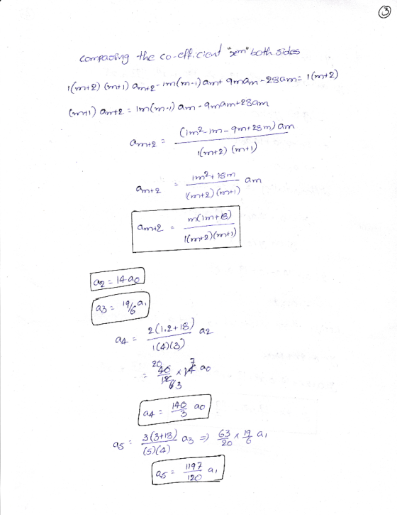 COmRoivg the co-eff.ced 싯㎡atasides arn 4ao 2 (i,2+18 a2 3 14 ao (5(4) 0520