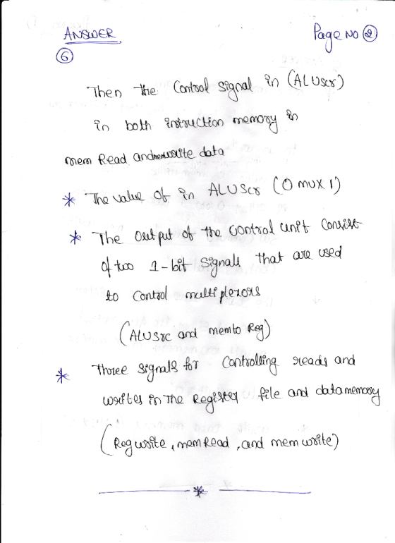 ANSOER 6 ALusc ad memo