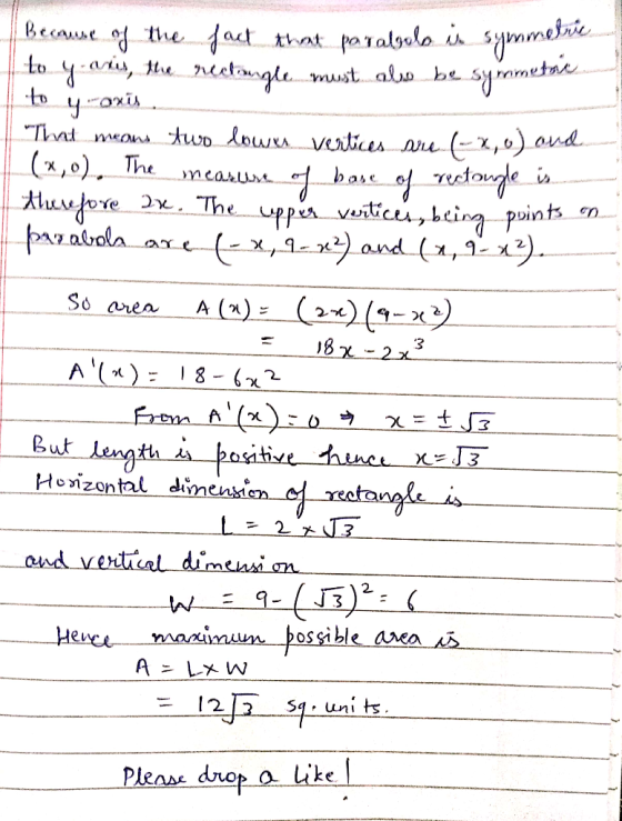 So area A (χ 18 3 ウχ But Hoizontal din 2 3 ossible avea dio ke