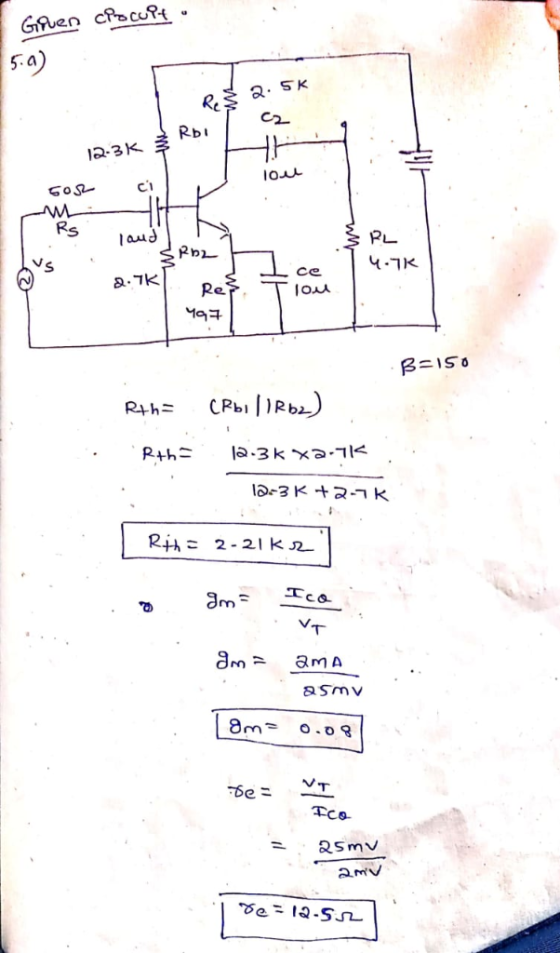 GiPuen cPaot 5a) ReS aSK C2 Rb 2-3K Rs PL aud 4.7K ce a.TK Ref B IS CPbIRb R+h Rth a.3k xa lD-3 K2-7k Rih 2-2| K 2 VT amA asm
