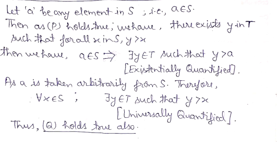 ^e, aes o e any element- in S XI is taken VxES Thus, ()elds tu also