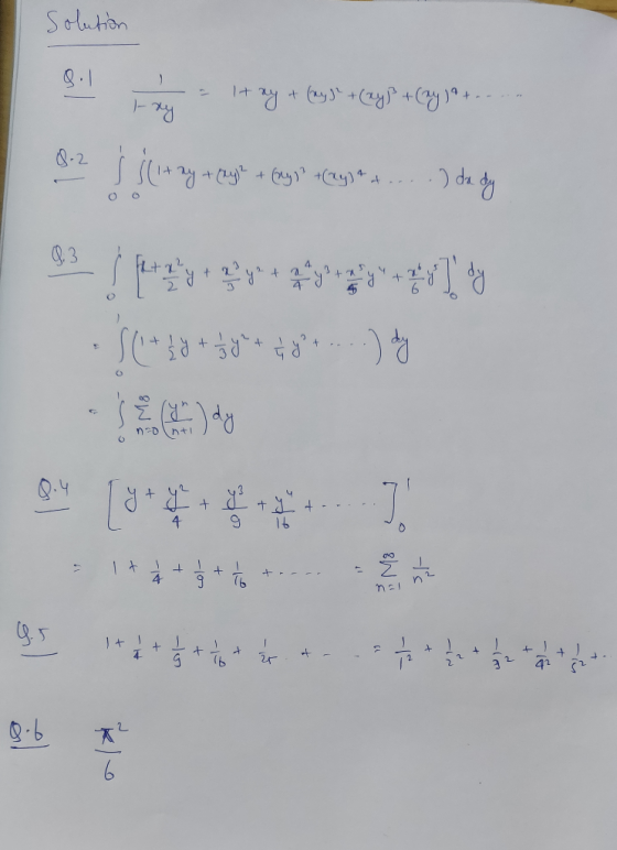 Soluton Q.1 ) (ayy 1+ &-2 Q 3 4 2 4 1+ J n D nt 4 + 4 41 7 -10-