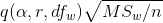 (a, r, dfu)MS/n