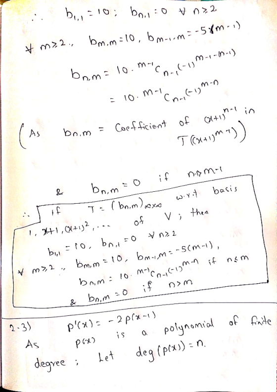 TU A om.m 10, bmm -5m ) m2 2. bnm lo. m (-) n- IO m V-w (- Со,som As n -i Caefficient 0f bn.m bn,m basis bom)x w.Y. V thea of