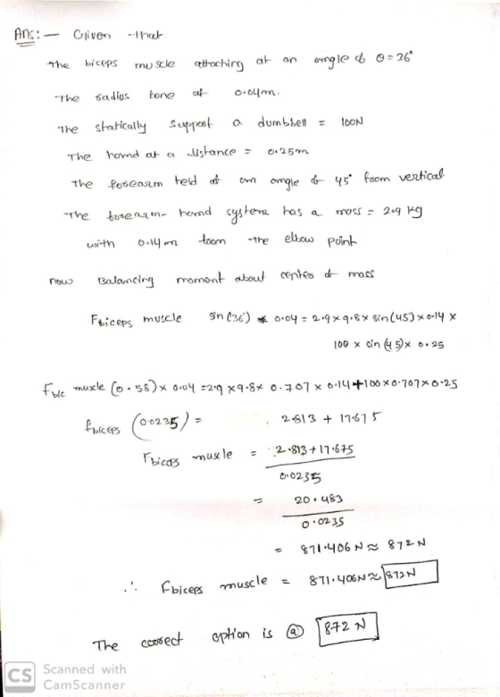 The bices u le rochirgo al-an ongleも6-26. the 5adigs tone um The hond a a istance 25m the Poas eld on The torehond ea has 0-6