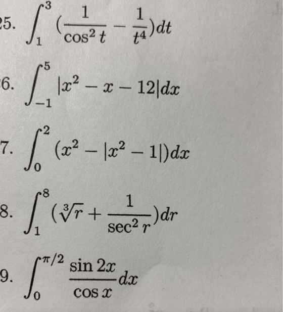 3 3 J 1 sec-Y T/2 sin 2m dx cos x