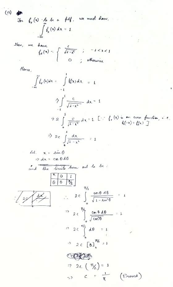 (a) we mut anw faf Nw, hawe -J<21 othereru Hence funetion 2c rin >dx : linite twm eut C tese d 2 c > Cen de 2 C TV 2 C () 7 2