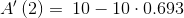 A (2 10 10 0.693
