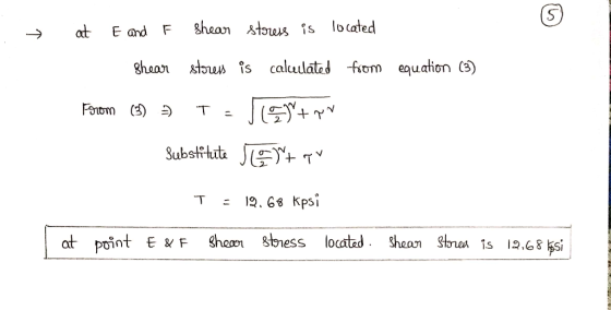 → at Ead F shean ,stu sis located a u is calulated fom eahion C3) 。 12.68 Kps İS 12,68