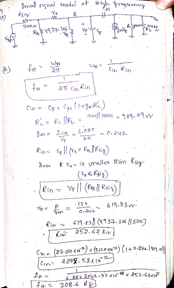 siy Vo 500J K4937306 ein in 1 aU Cin Rin CTt Cin = I660/ 10000 90q. 09v O.2u2 Im Ica6.050 Rin= Y1 Y2= iSmaller tkan Ksig Aere