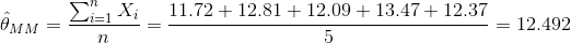 Ση! Xi 11.72 + 12.81 + 12.09 + 13.47 + 12.37 9.1M = = 12.492