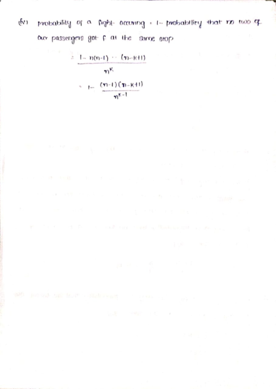 at the orne Grop passergeng got 1- ntn-)(n-kll). (n-1)(n-KU)