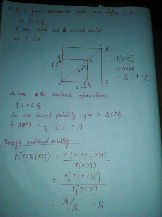 (Mrs Smith had arrived earlier ら We hare e cembhe information ㄚㄑㄨㄥ hrush tondithonal pobablit ox x) 2