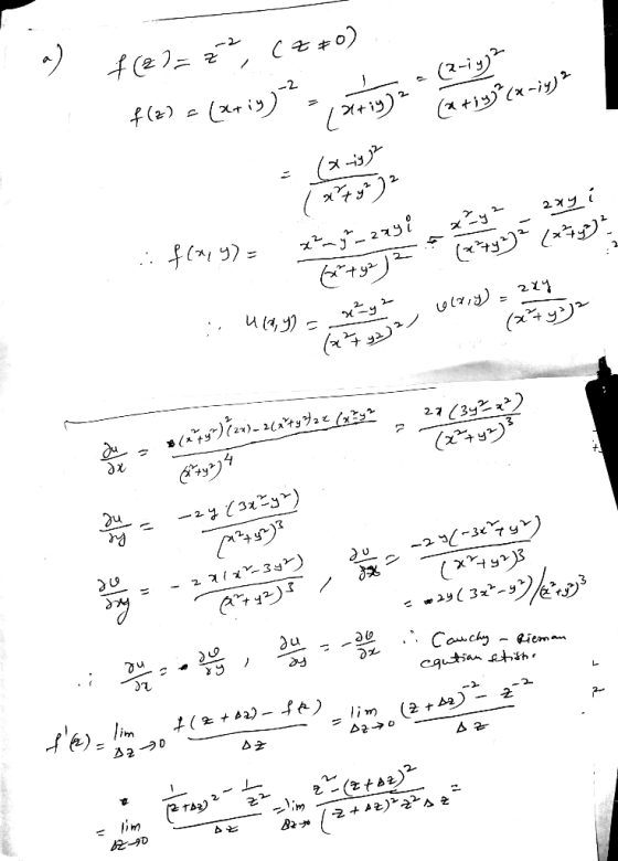 (2-) (4+19) a1(-i)* -2 i 2 2 U(マ)= 224 27/39 24 3x) (a64-7aて一 2 3) (*t 3x Ju Canchy cautian th. -iema dé)Im 7f-(ev t * ) t i